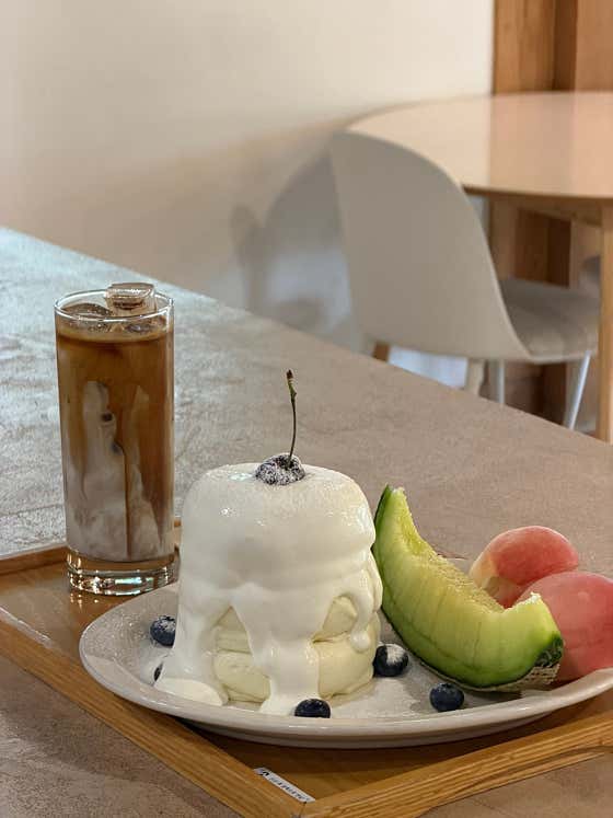 과일 수플레 메뉴 사진(네이버)