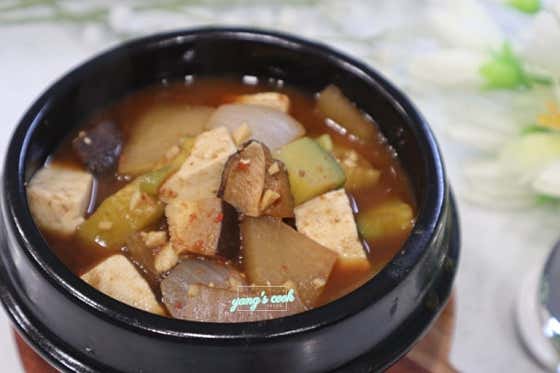 된장찌개 메뉴 사진(네이버)