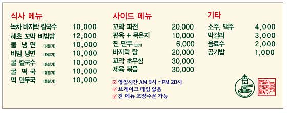 등대녹차칼국수 · 네이버 지도·플레이스 2