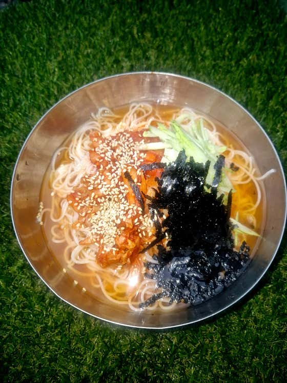 김치말이국수 메뉴 사진(네이버)