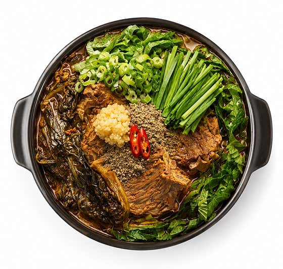 뼈전골(소/중/대) 메뉴 사진(네이버)