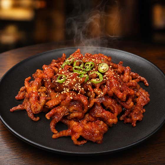 무뼈닭발 1개 (100g) 메뉴 사진(네이버)