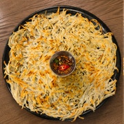 바삭 감자채전 메뉴 사진(네이버)