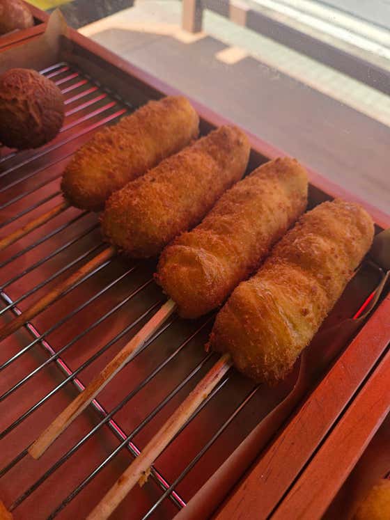 수제핫도그 메뉴 사진(네이버)