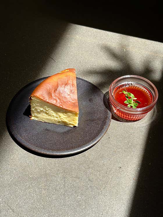 Basque Cheesecake 메뉴 사진(네이버)