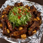 간장등갈비짜박이(3~4인) 1kg 메뉴 사진(네이버)
