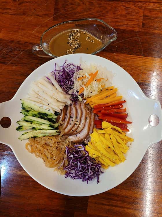 냉채족발 메뉴 사진(네이버)