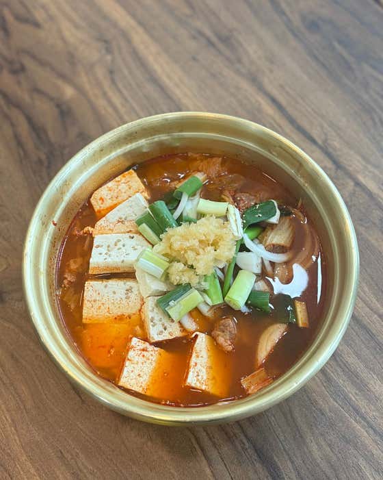 김치찌개 메뉴 사진(네이버)