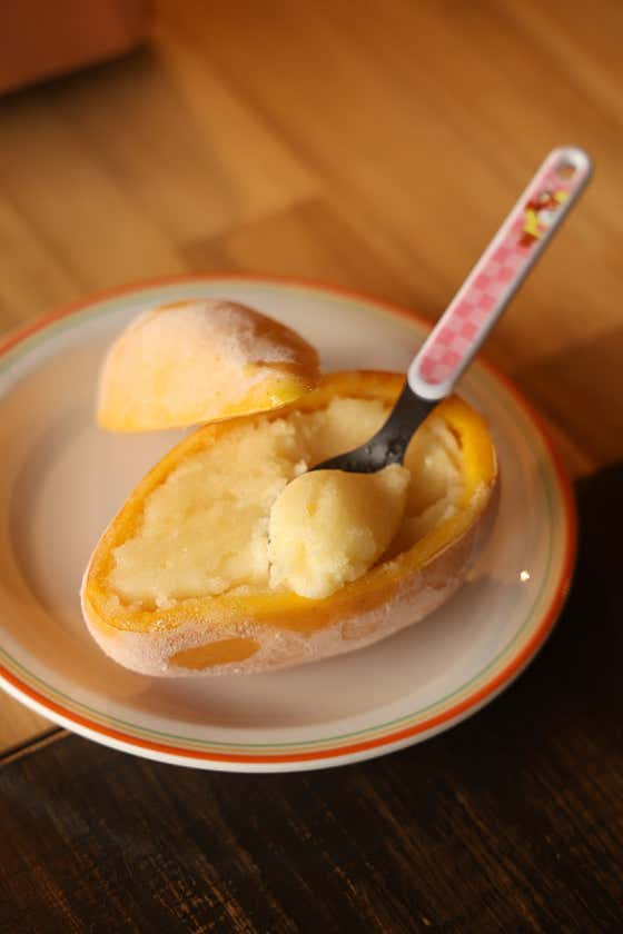망고샤베트 메뉴 사진(네이버)