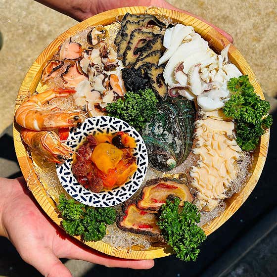 모듬 해산물 (기본) 메뉴 사진(네이버)