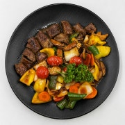 찹스테이크 메뉴 사진(네이버)
