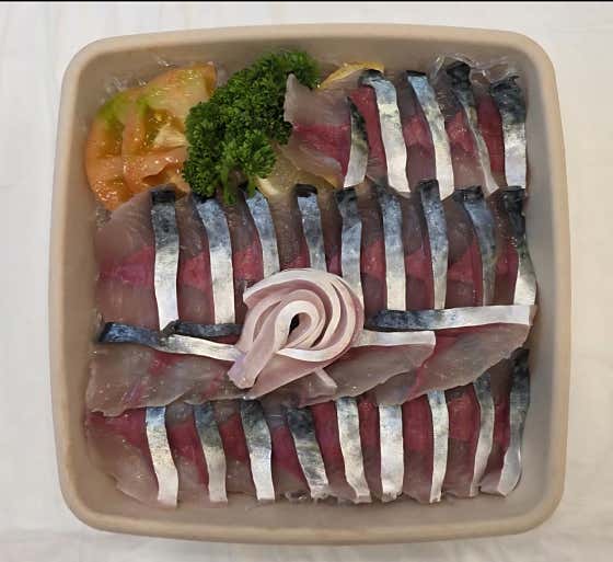 고등어회 메뉴 사진(네이버)