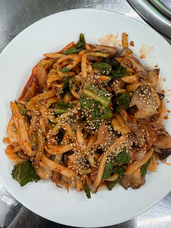소라무침 메뉴 사진(네이버)