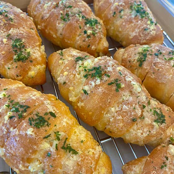 마늘소금빵 메뉴 사진(네이버)