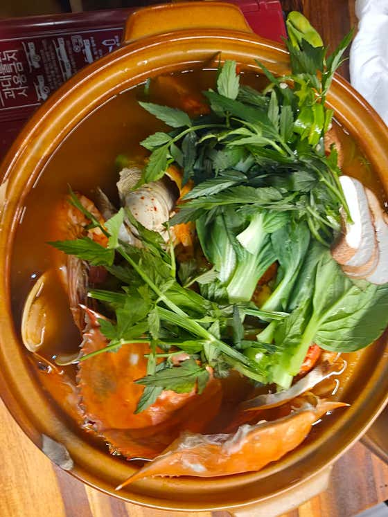 꽃게탕 메뉴 사진(네이버)