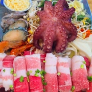 치즈돌문어삼합 메뉴 사진(네이버)