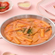 로제 크리미 떡볶이 메뉴 사진(네이버)