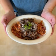 불고기 토마토 파스타 메뉴 사진(네이버)