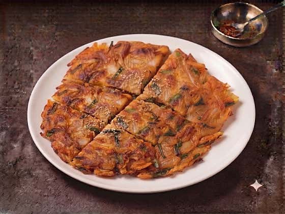 김치전 메뉴 사진(네이버)