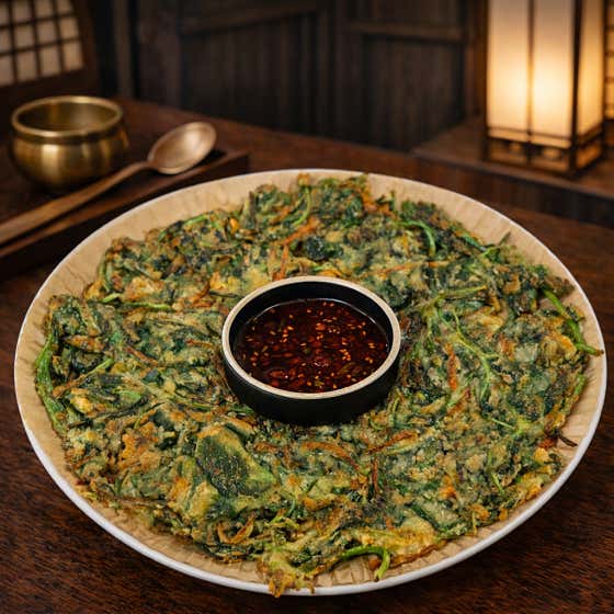 산채전 메뉴 사진(네이버)