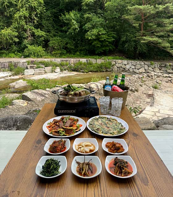 한방백숙 메뉴 사진(네이버)