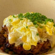 고급 김치볶음밥 메뉴 사진(네이버)