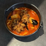 대왕통오징어떡볶이 메뉴 사진(네이버)