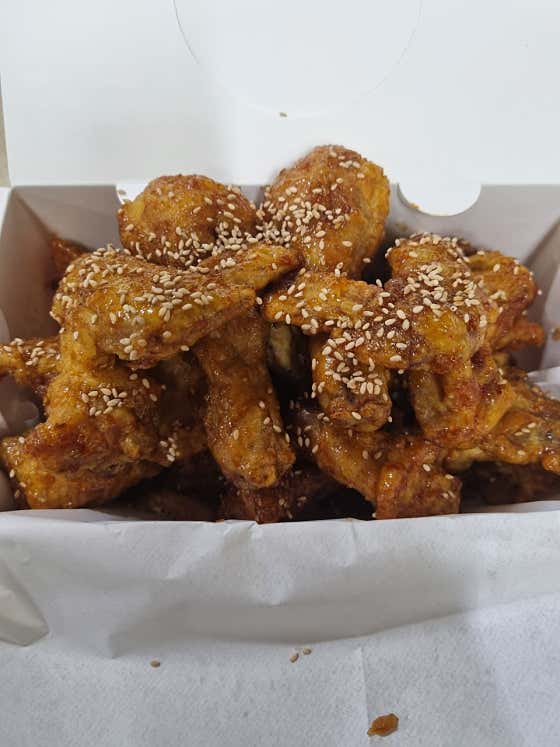 간장치킨 메뉴 사진(네이버)