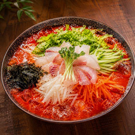 [점심특선] 시원한 얼음 물회 메뉴 사진(네이버)