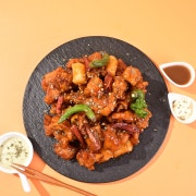 매콤강정 메뉴 사진(네이버)