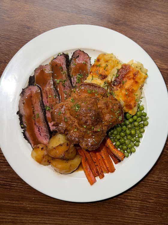 English Roast Beef 메뉴 사진(네이버)