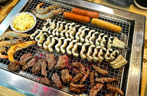 BBQ세트 B 메뉴 사진(네이버)