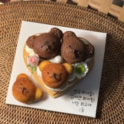 미니쿠키케이크 메뉴 사진(네이버)
