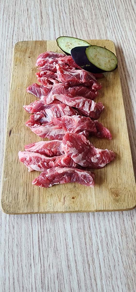 추가메뉴. 소갈비살.(200g) 메뉴 사진(네이버)