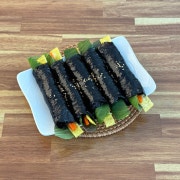 깻잎꼬마김밥 5줄 메뉴 사진(네이버)