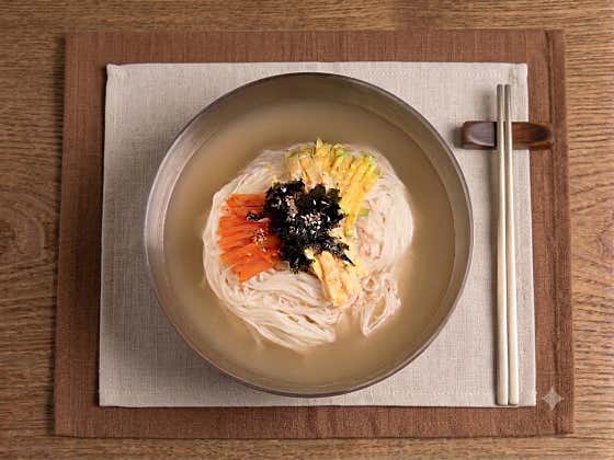 잔치국수 메뉴 사진(네이버)