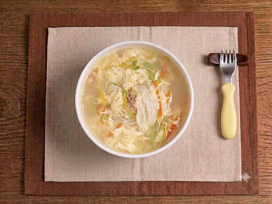 아기계란국수(저염) 메뉴 사진(네이버)