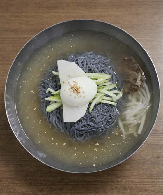 비빔/물냉면 메뉴 사진(네이버)