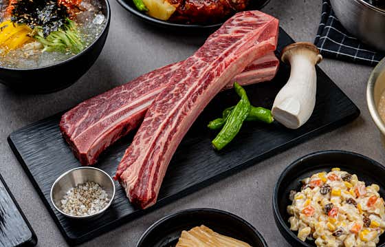우대갈비 메뉴 사진(네이버)