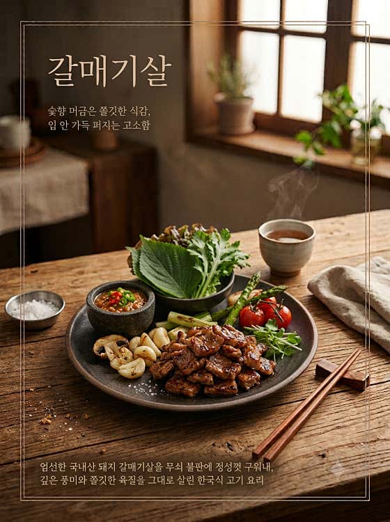 통갈매기살 1+ 메뉴 사진(네이버)