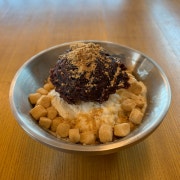 옛날팥빙수 메뉴 사진(네이버)