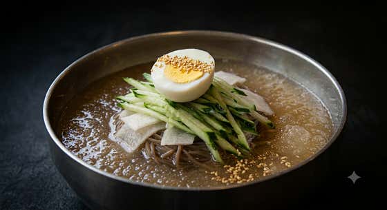 물냉면 메뉴 사진(네이버)