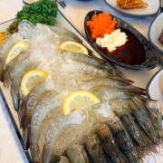 생새우회 메뉴 사진(네이버)
