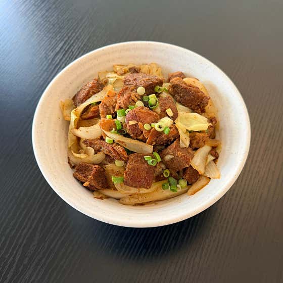 갈비덮밥(기본 / 매운맛) 메뉴 사진(네이버)
