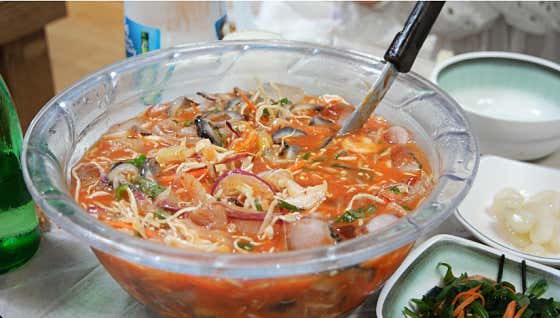 물회(특) 메뉴 사진(네이버)