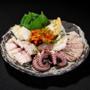 수육3종(문어,삼겹,항정살) 메뉴 사진(네이버)