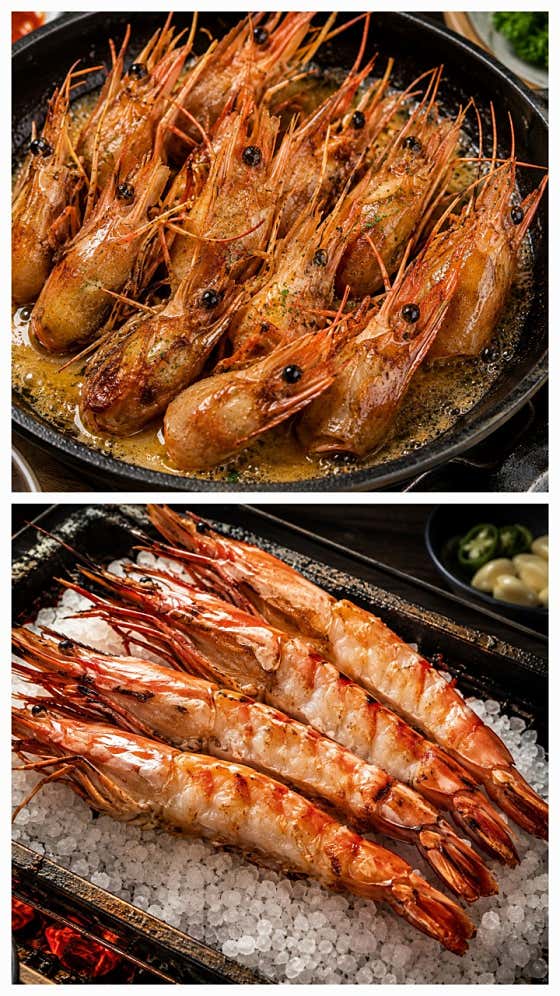 왕새우소금구이 계절메뉴 메뉴 사진(네이버)