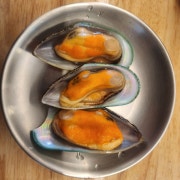 그린홍합 3pcs 메뉴 사진(네이버)
