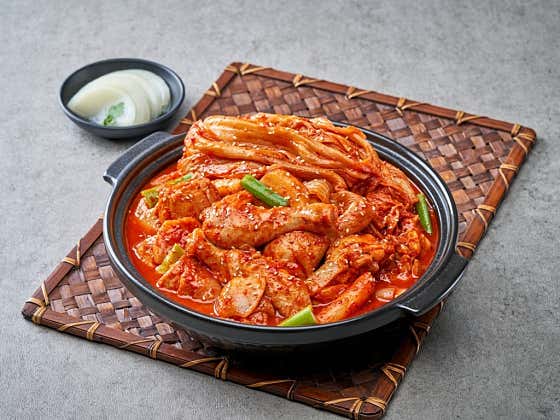 [묵은지] 1인 순살닭도리탕 정식 메뉴 사진(네이버)