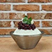 국산팥팥빙수 메뉴 사진(네이버)